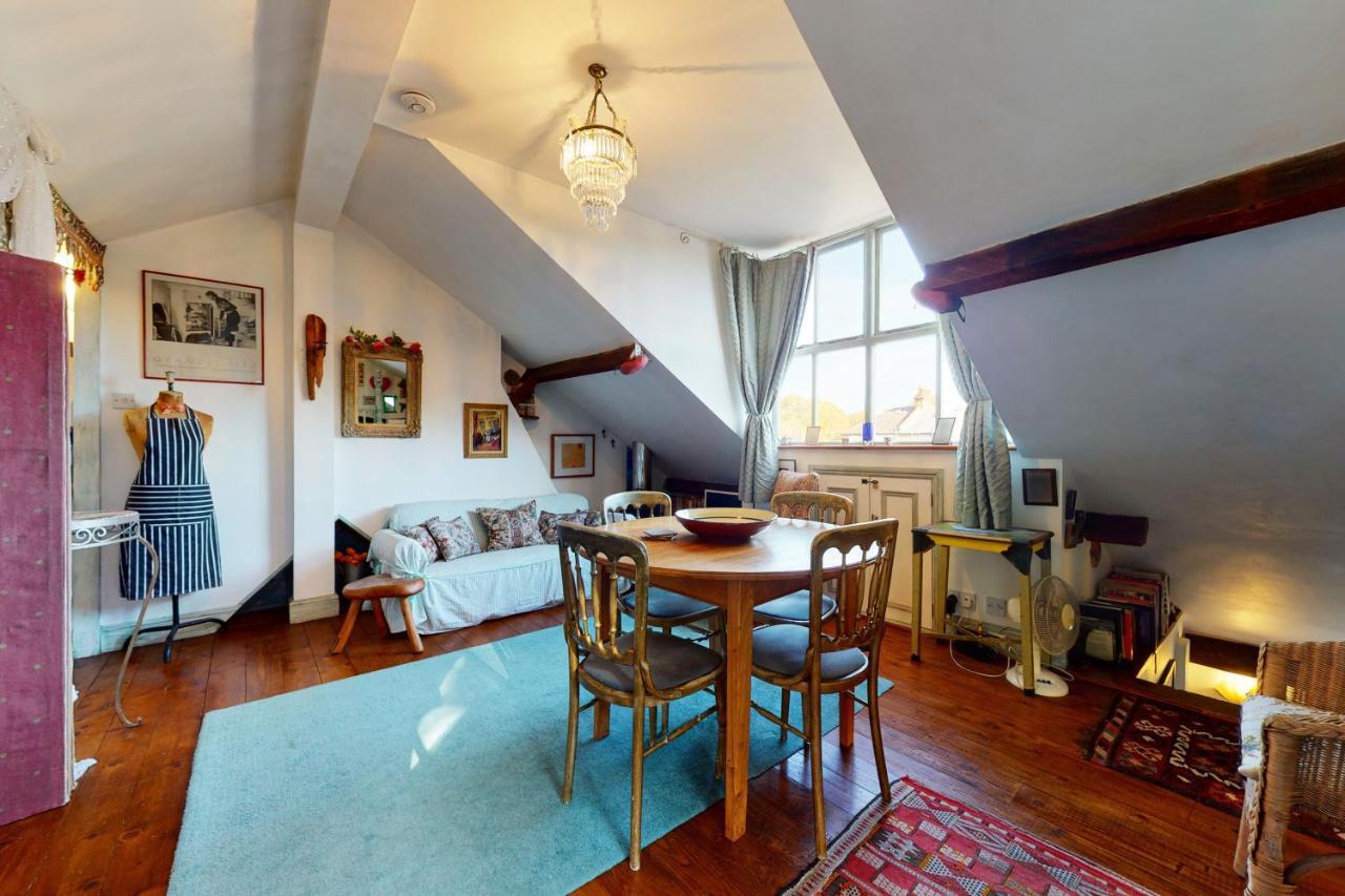 Beautiful 1Bed Attic Wterrace In North Kensington Apartment London Luaran gambar